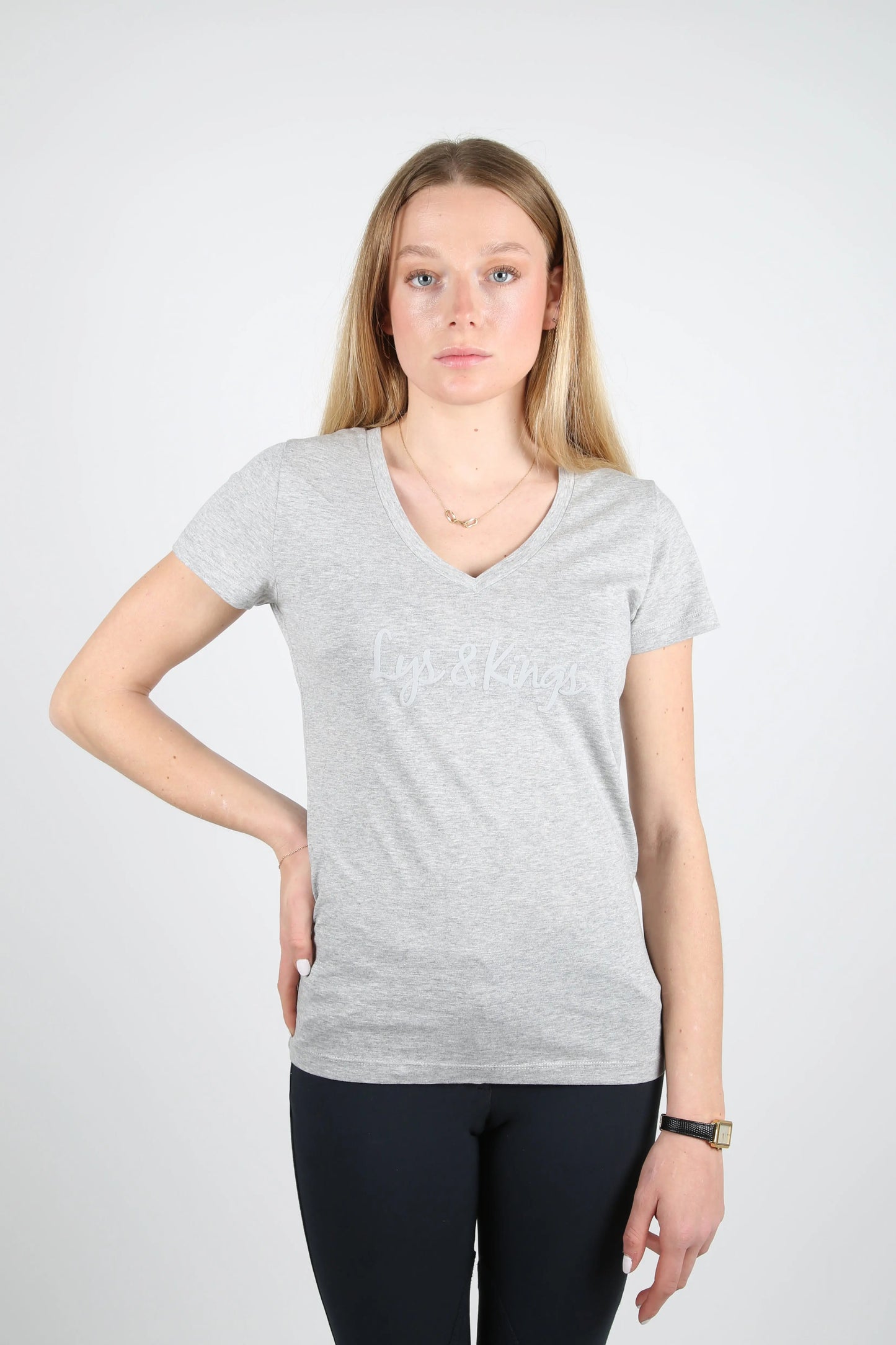 T-shirt col V Lys & Kings Lys and Kings