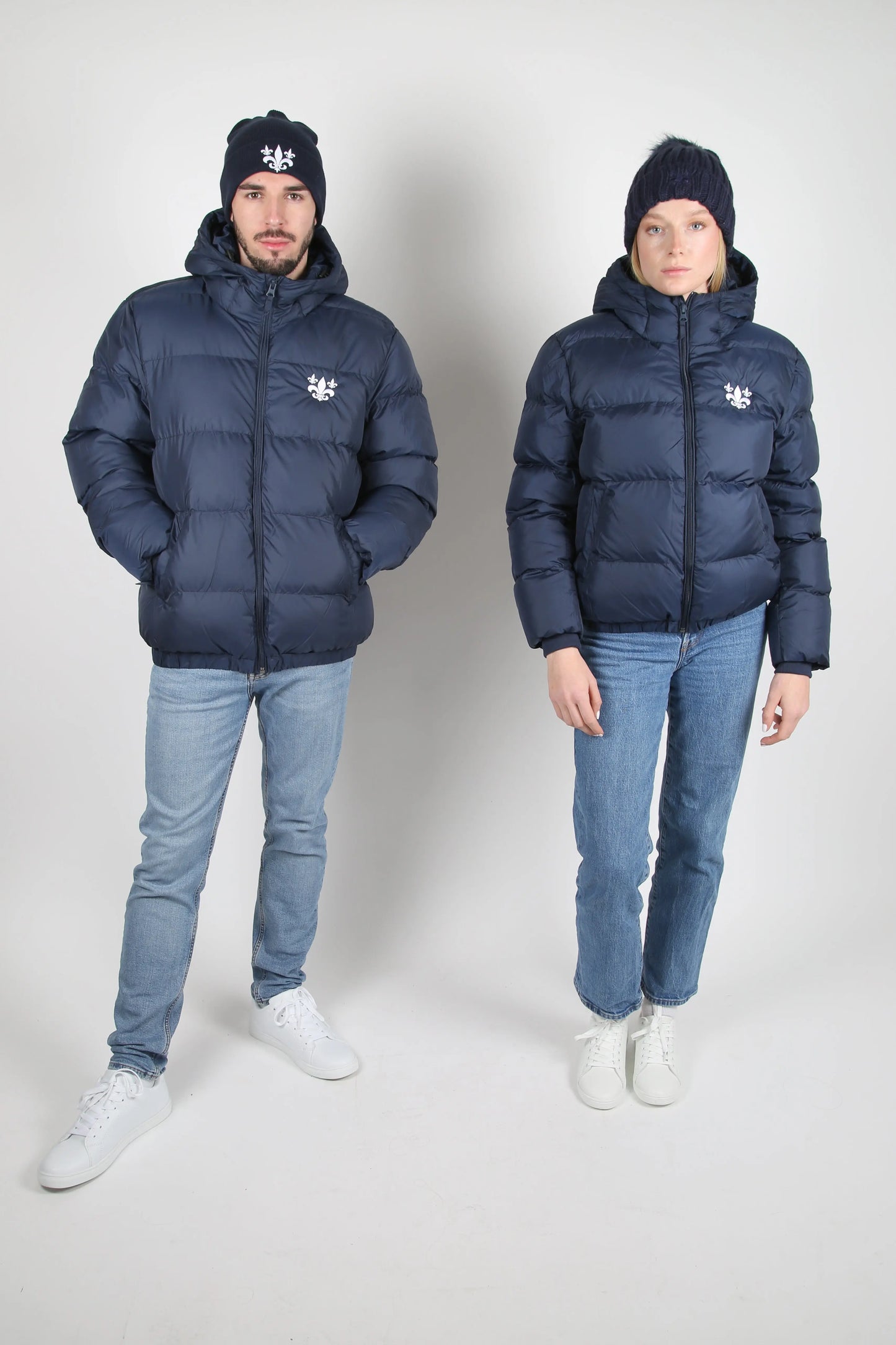 Doudoune grand froid Bleu Marine Lys and Kings