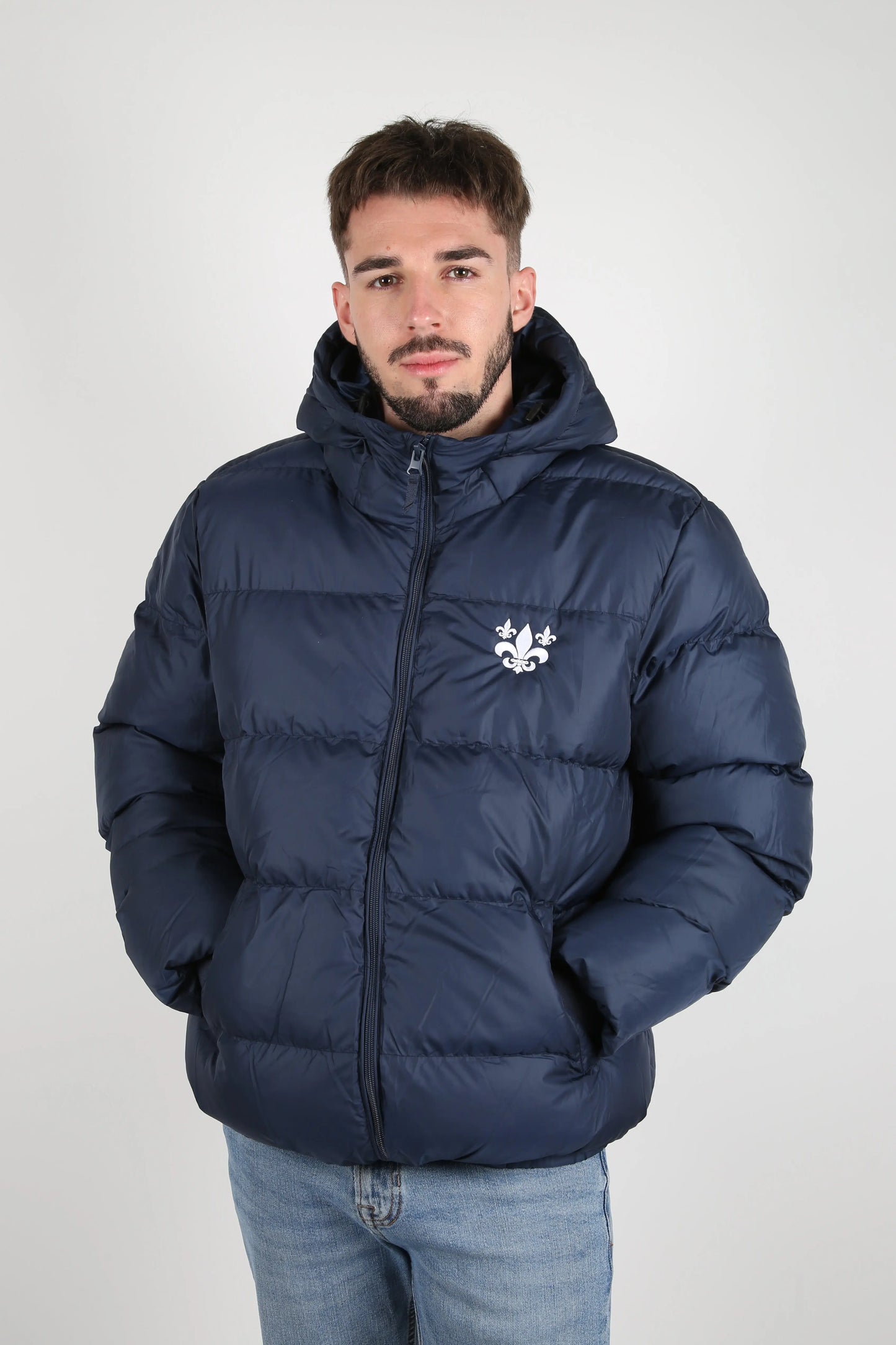 Doudoune grand froid Bleu Marine Lys and Kings