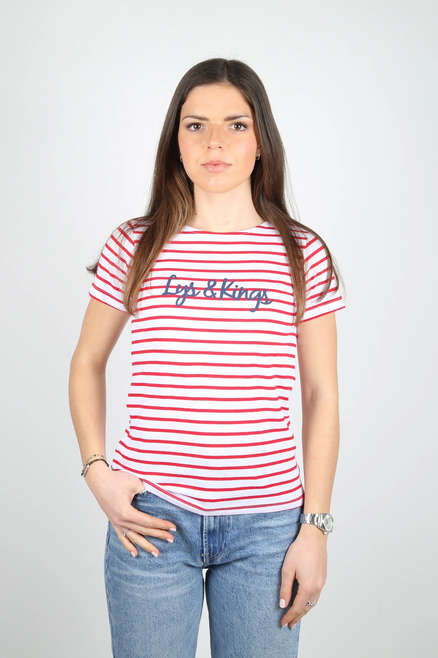T-shirt marinière manches courtes Lys and Kings Lys and Kings