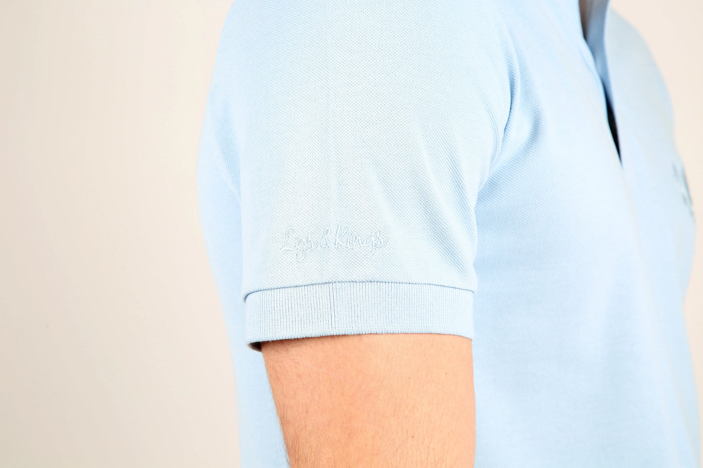 Polo manches courtes petite fleur de Lys Lys and Kings