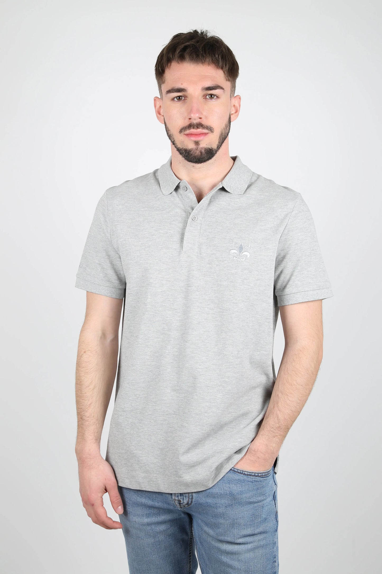 Polo manches courtes petite fleur de Lys Lys and Kings