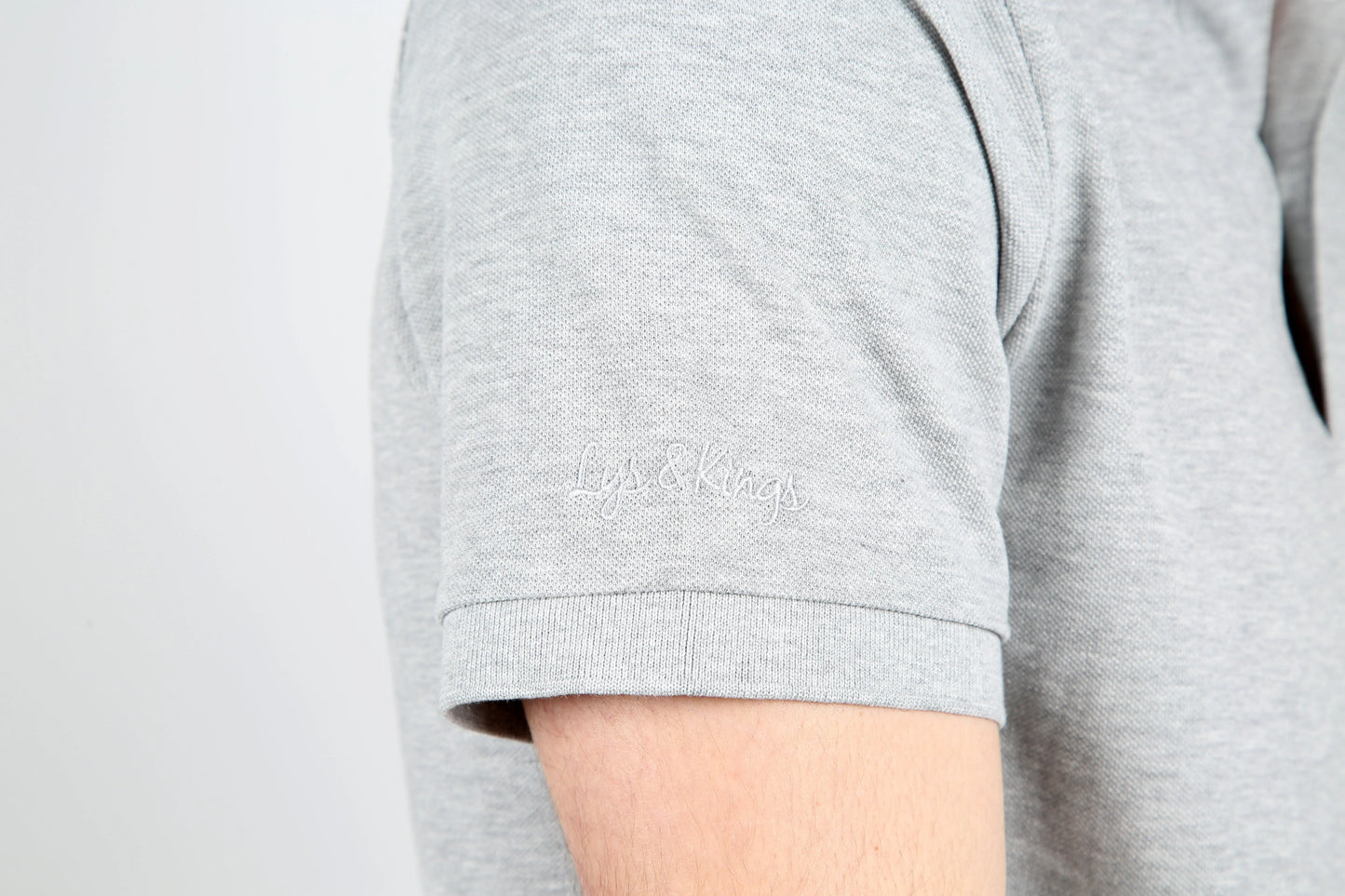Polo manches courtes petite fleur de Lys Lys and Kings