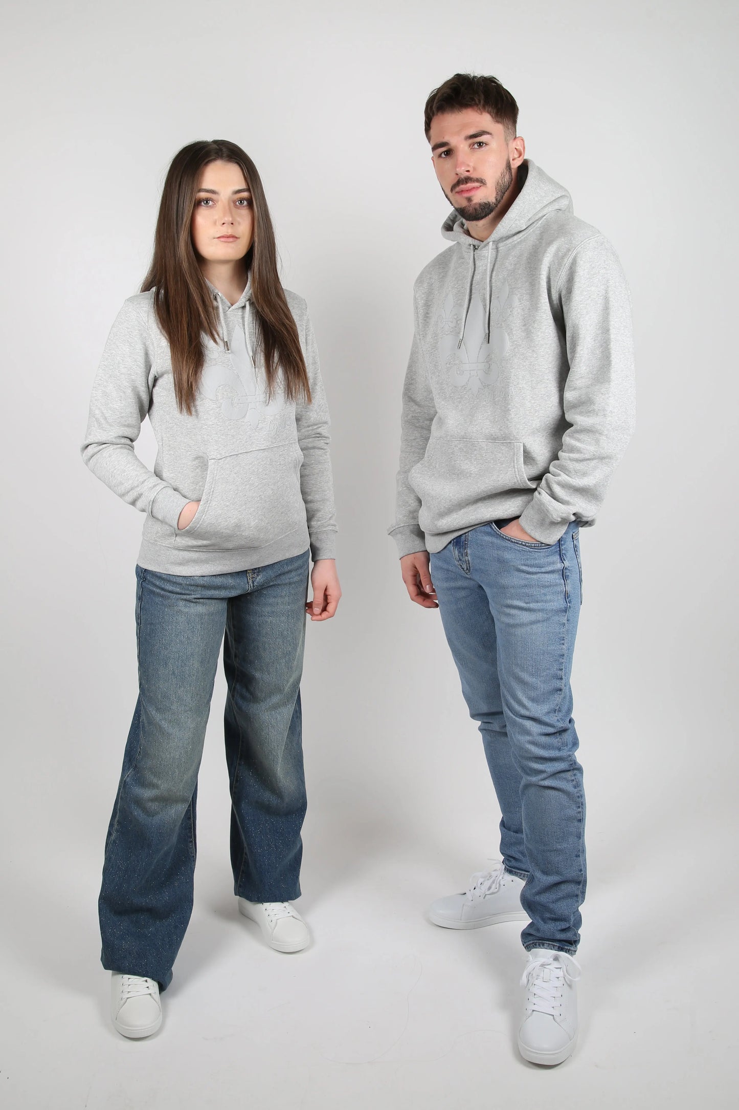 Sweat à capuche fleur de Lys Lys and Kings