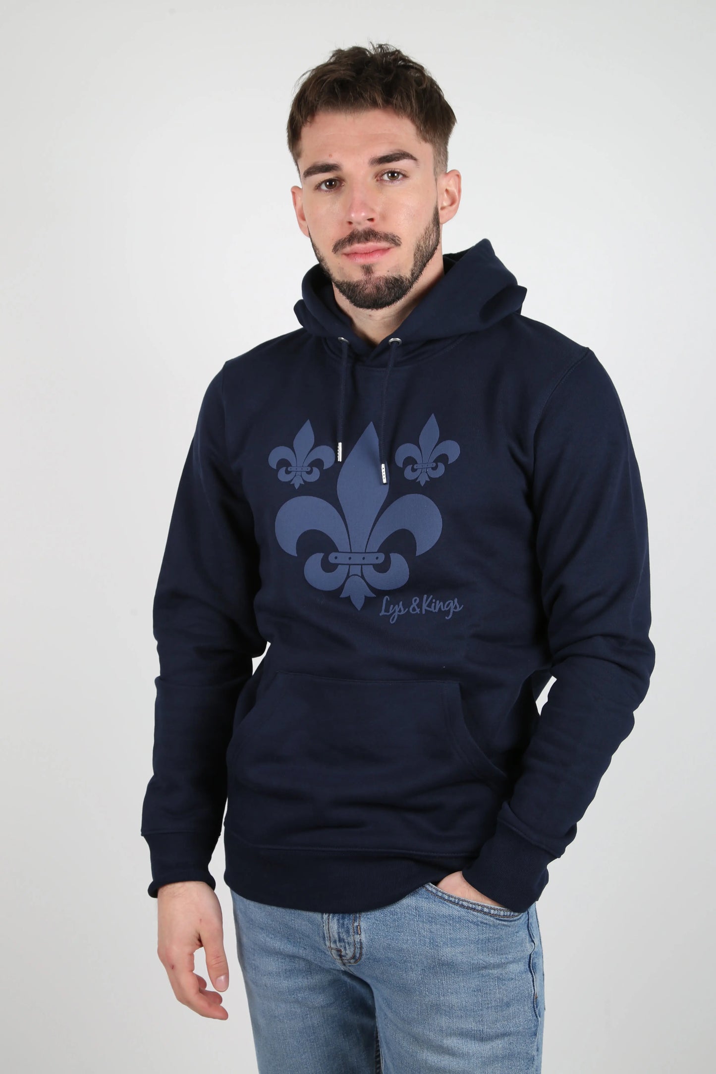 Sweat à capuche fleur de Lys Lys and Kings