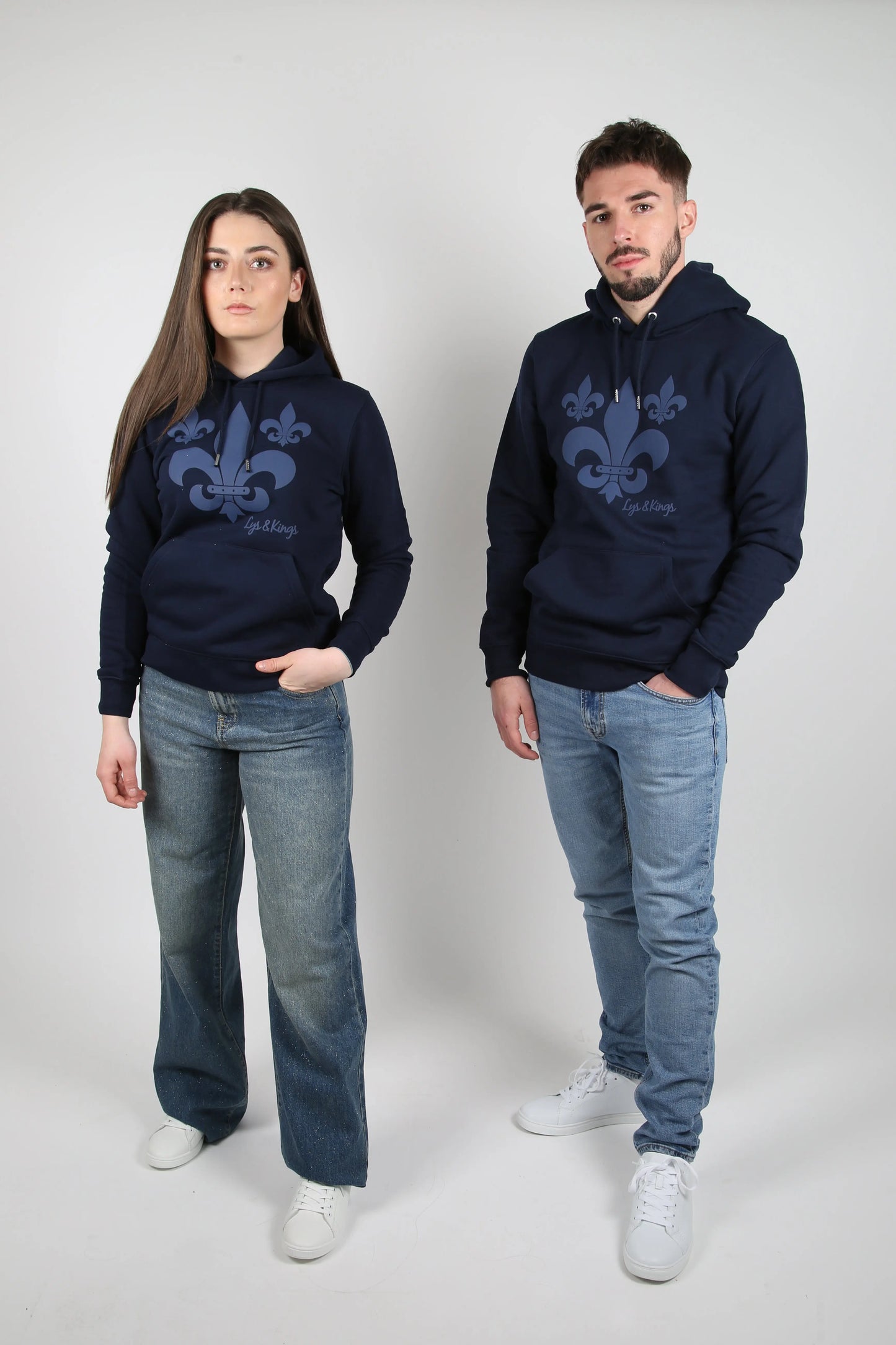 Sweat à capuche fleur de Lys Lys and Kings