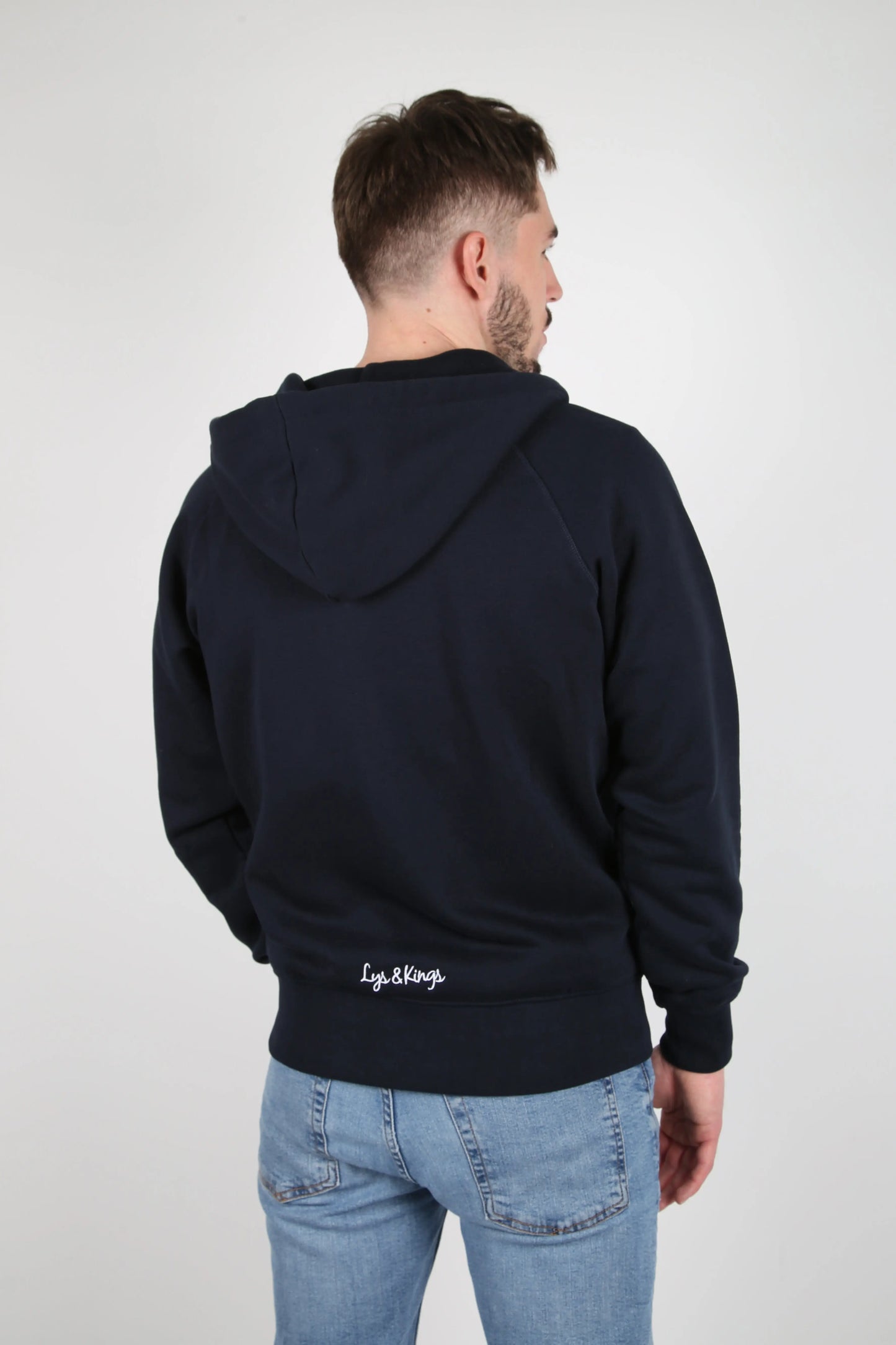 Veste sweat à capuche petite fleur de lys Lys and Kings