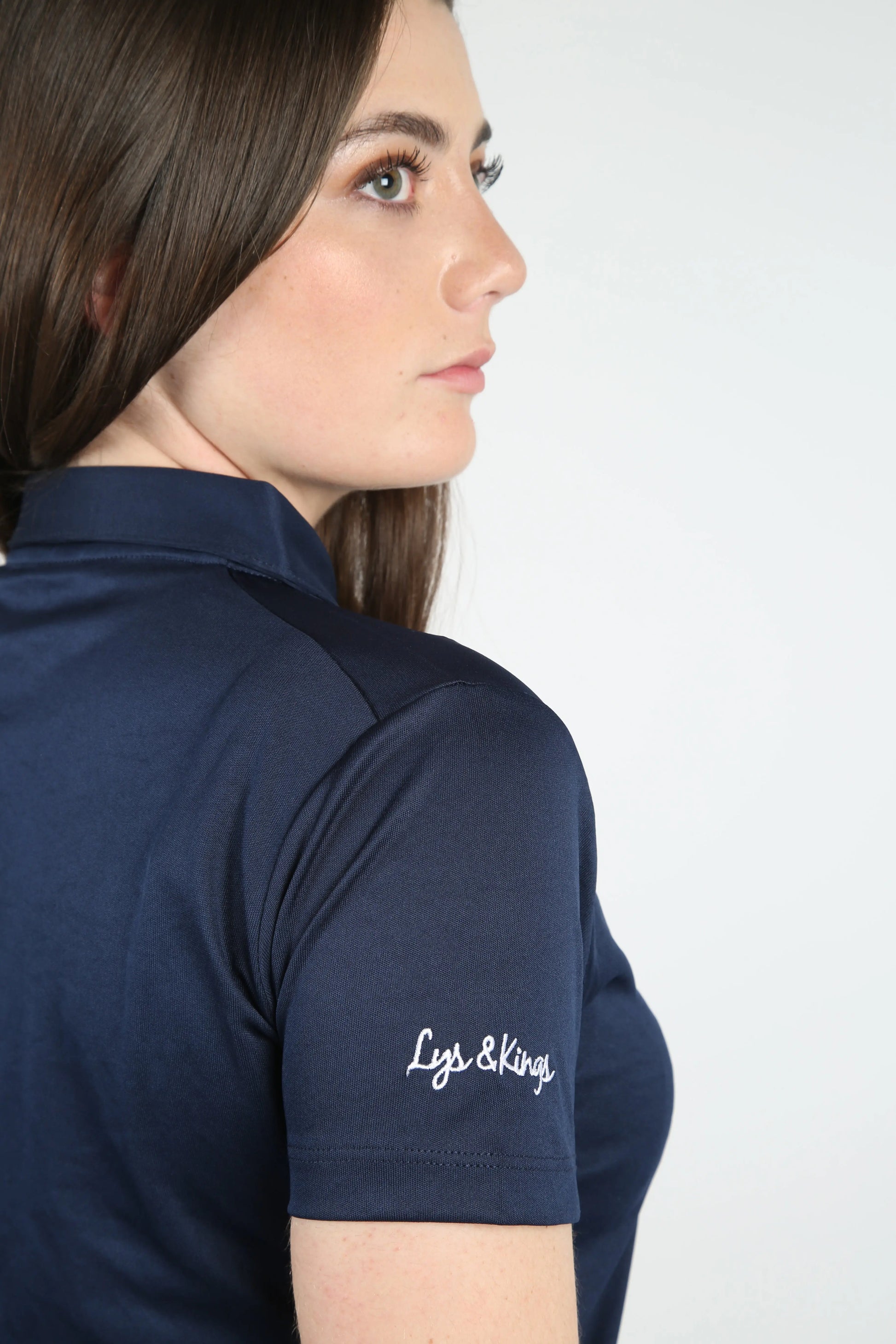 Polo sport manches courtes petite Fleur de lys Lys and Kings
