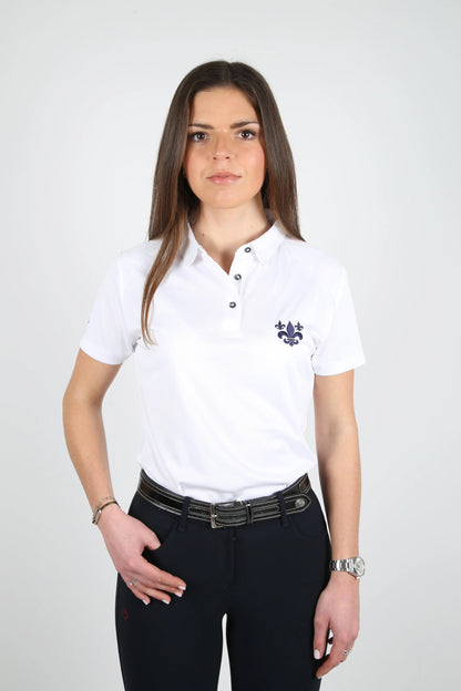Polo sport manches courtes petite Fleur de lys Lys and Kings