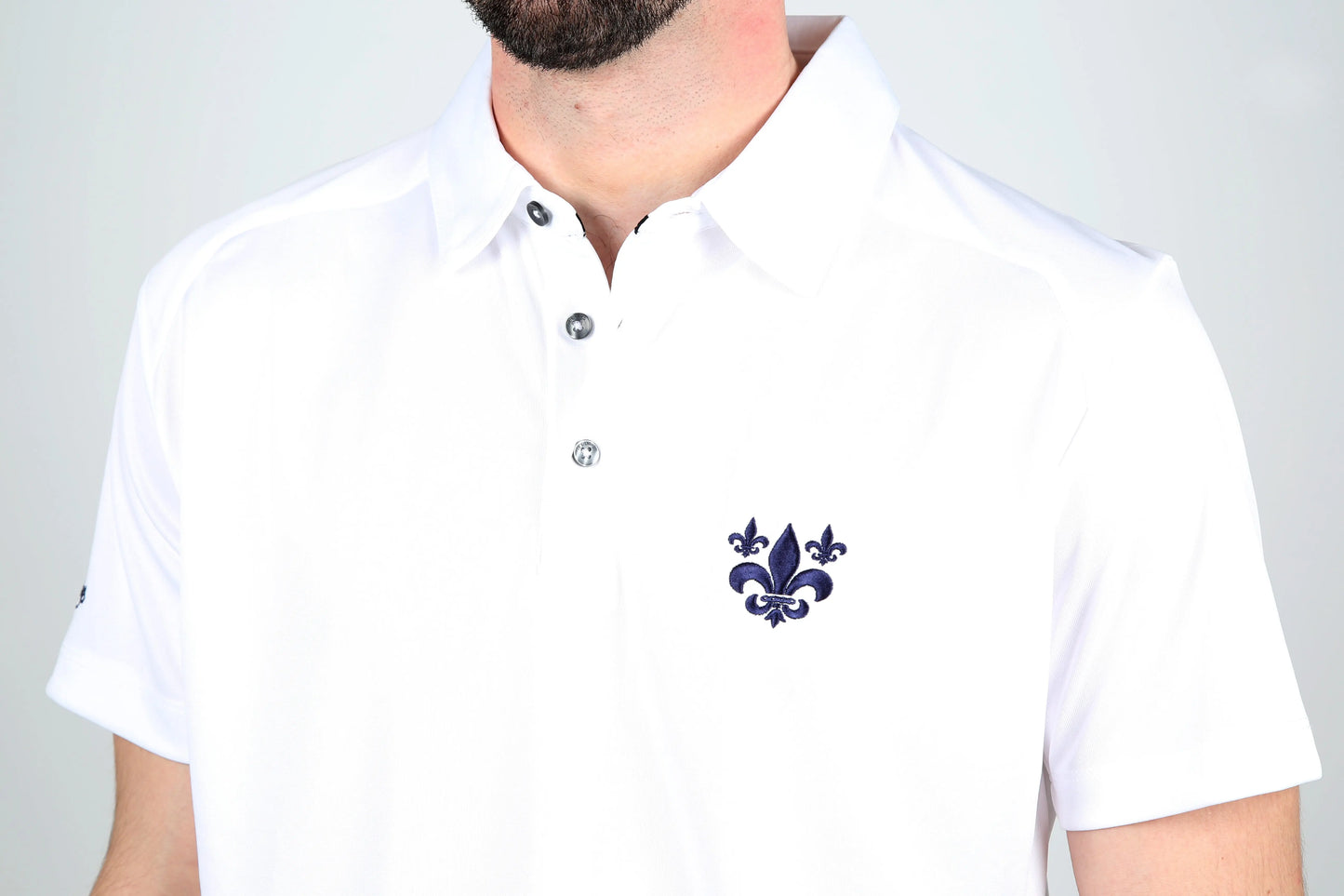 Polo sport manches courtes petite fleur de Lys Lys and Kings