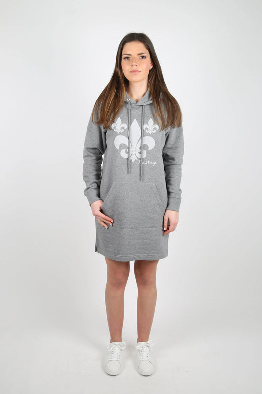 Robe sweat à capuche fleur de Lys Lys and Kings