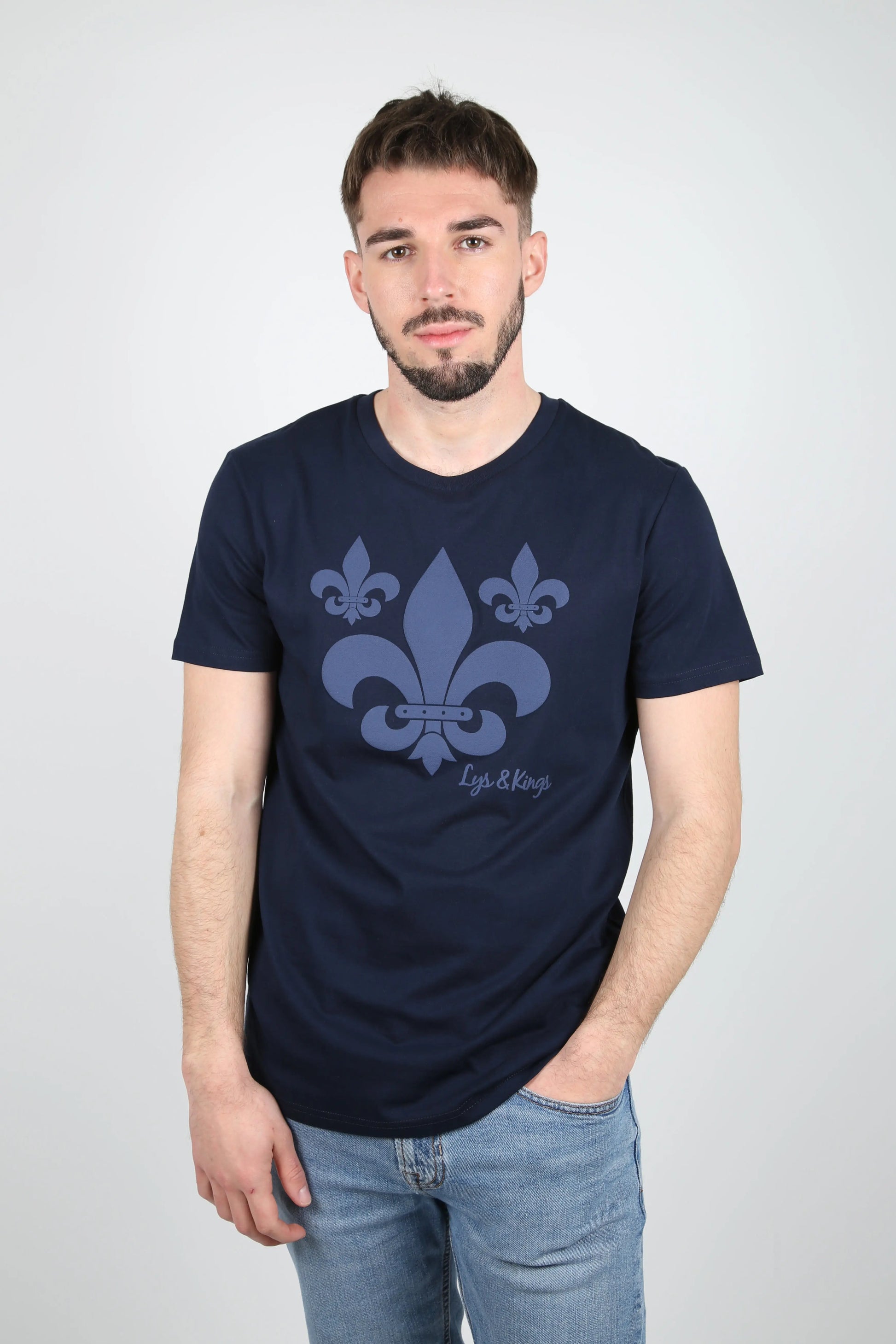 T-shirt fleur de Lys Lys and Kings