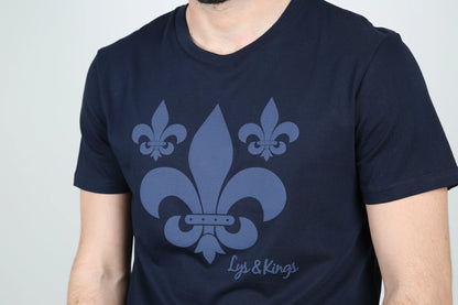 T-shirt fleur de Lys Lys and Kings