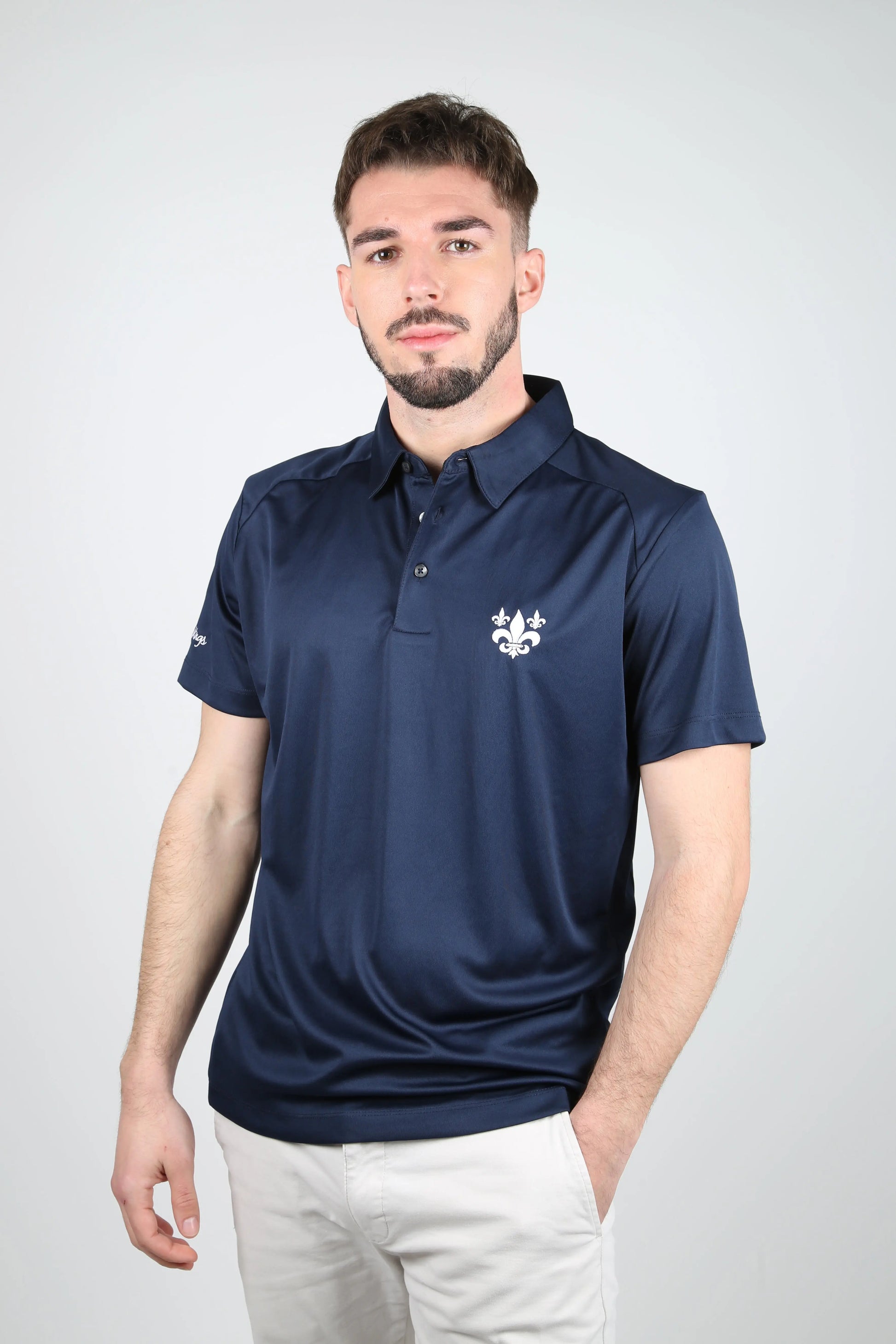 Polo sport manches courtes petite fleur de Lys Lys and Kings